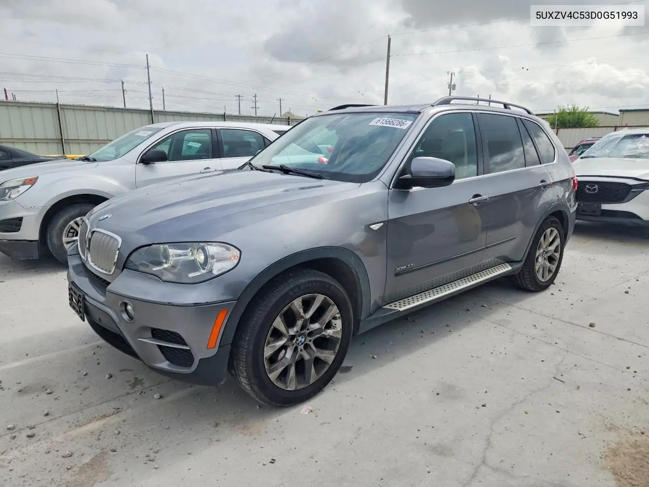 2013 BMW X5 xDrive35I VIN: 5UXZV4C53D0G51993 Lot: 61566286