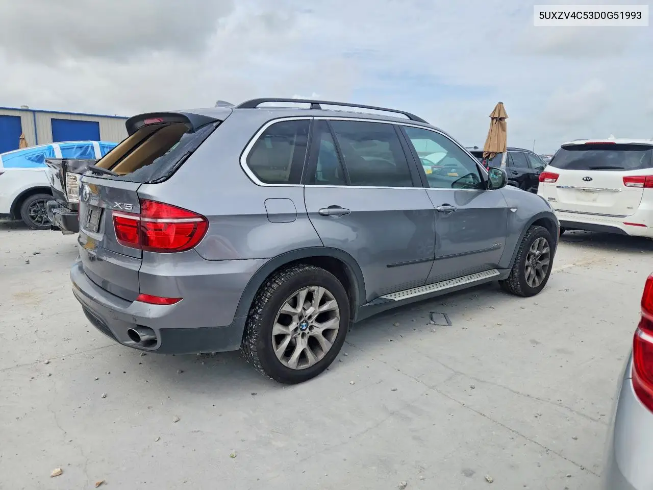 2013 BMW X5 xDrive35I VIN: 5UXZV4C53D0G51993 Lot: 61566286