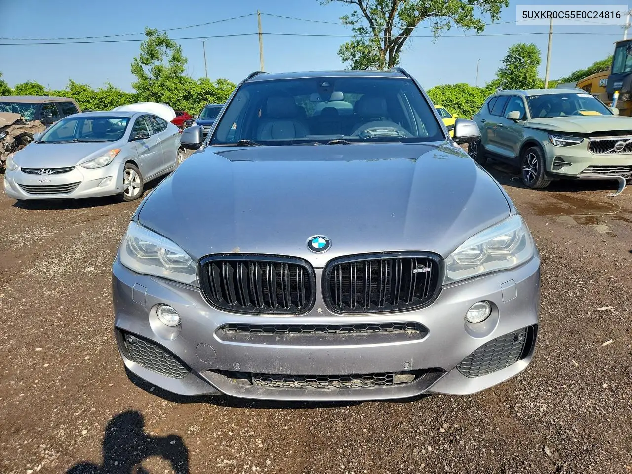 2014 BMW X5 xDrive35I VIN: 5UXKR0C55E0C24816 Lot: 60138566