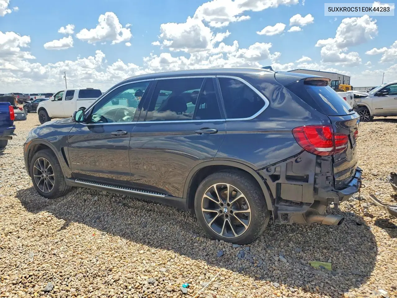 2014 BMW X5 xDrive35I VIN: 5UXKR0C51E0K44283 Lot: 60891536