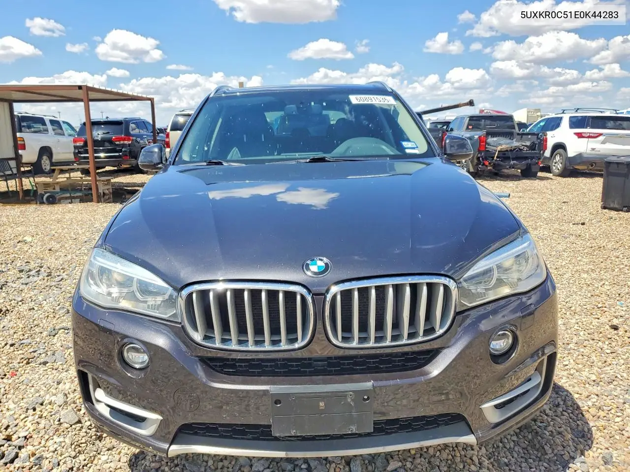 2014 BMW X5 xDrive35I VIN: 5UXKR0C51E0K44283 Lot: 60891536