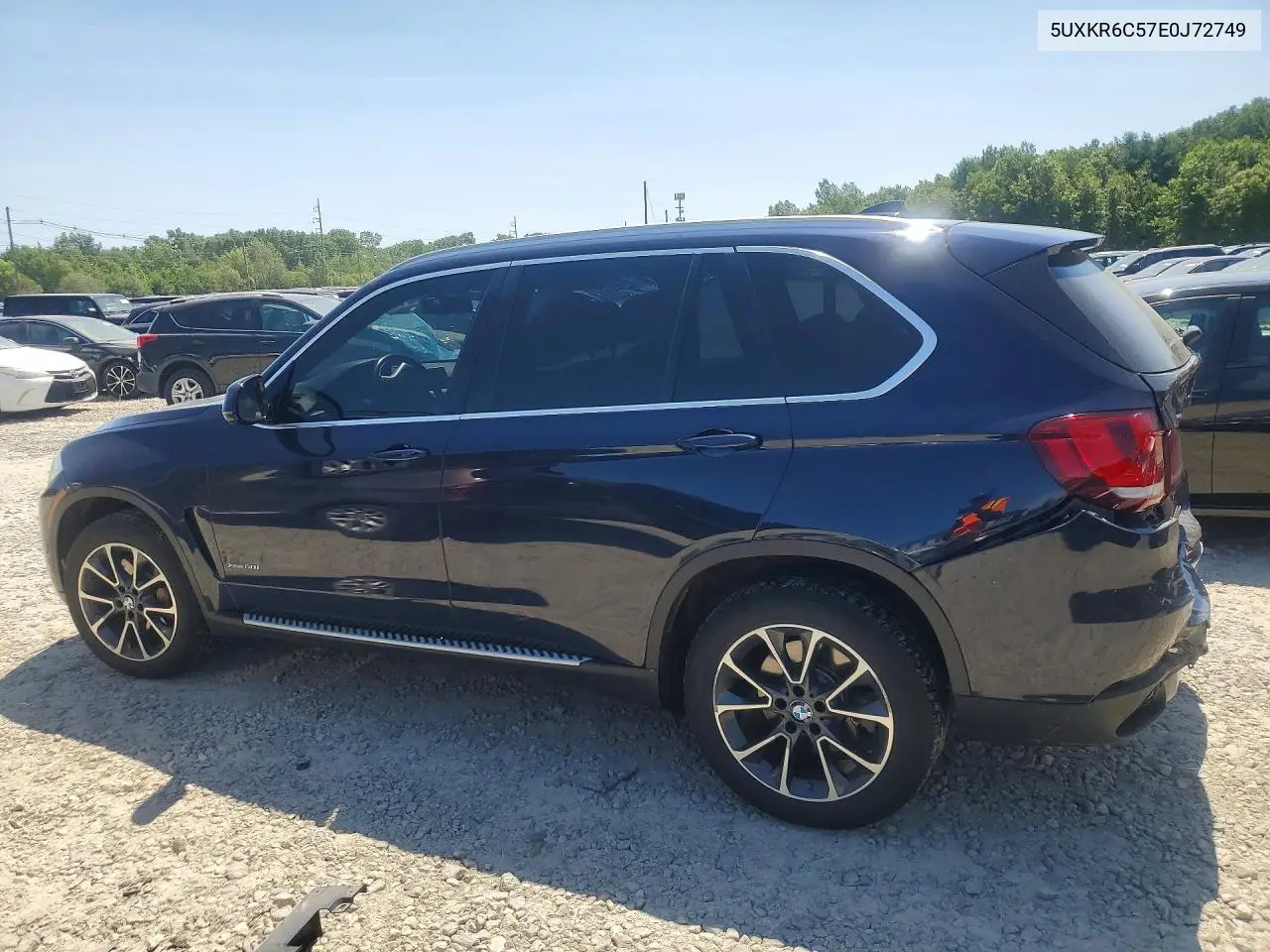 2014 BMW X5 xDrive50I VIN: 5UXKR6C57E0J72749 Lot: 60897526