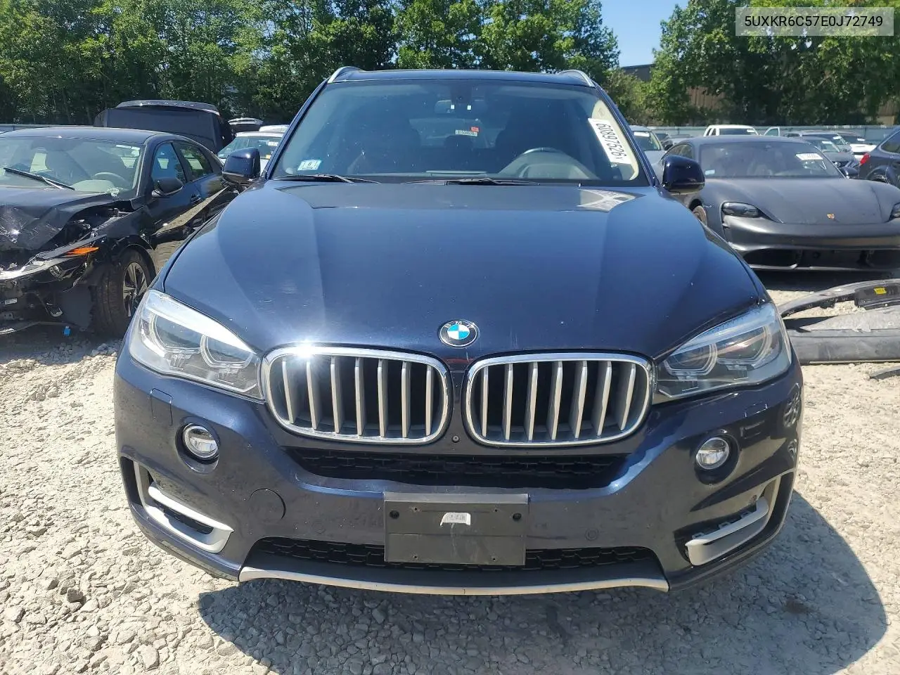 2014 BMW X5 xDrive50I VIN: 5UXKR6C57E0J72749 Lot: 60897526
