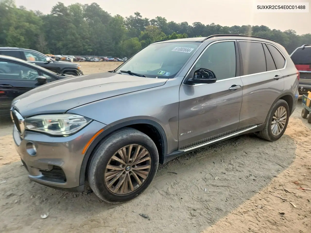 2014 BMW X5 Sdrive35I VIN: 5UXKR2C54E0C01488 Lot: 61002666
