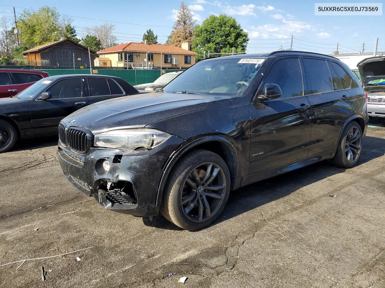 2014 BMW X5 xDrive50I VIN: 5UXKR6C5XE0J73569 Lot: 61081276