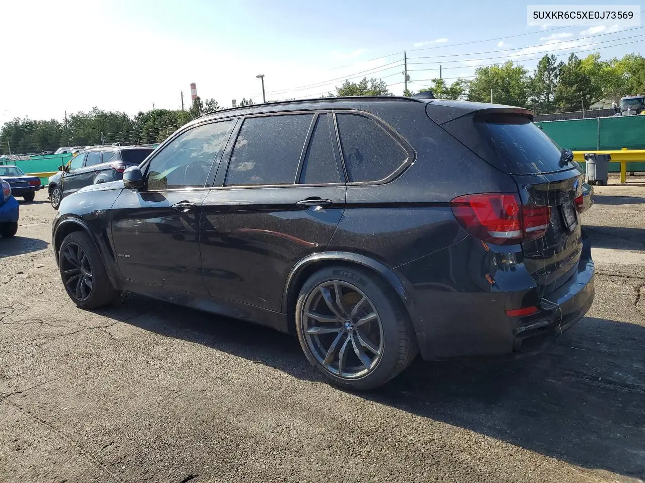 2014 BMW X5 xDrive50I VIN: 5UXKR6C5XE0J73569 Lot: 61081276