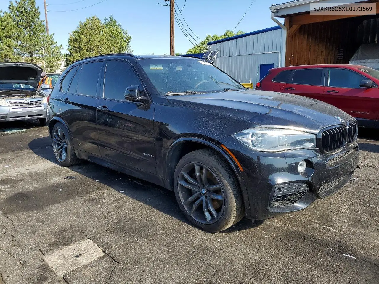 2014 BMW X5 xDrive50I VIN: 5UXKR6C5XE0J73569 Lot: 61081276