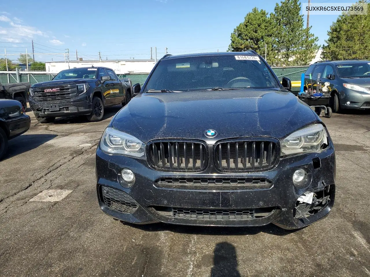 2014 BMW X5 xDrive50I VIN: 5UXKR6C5XE0J73569 Lot: 61081276