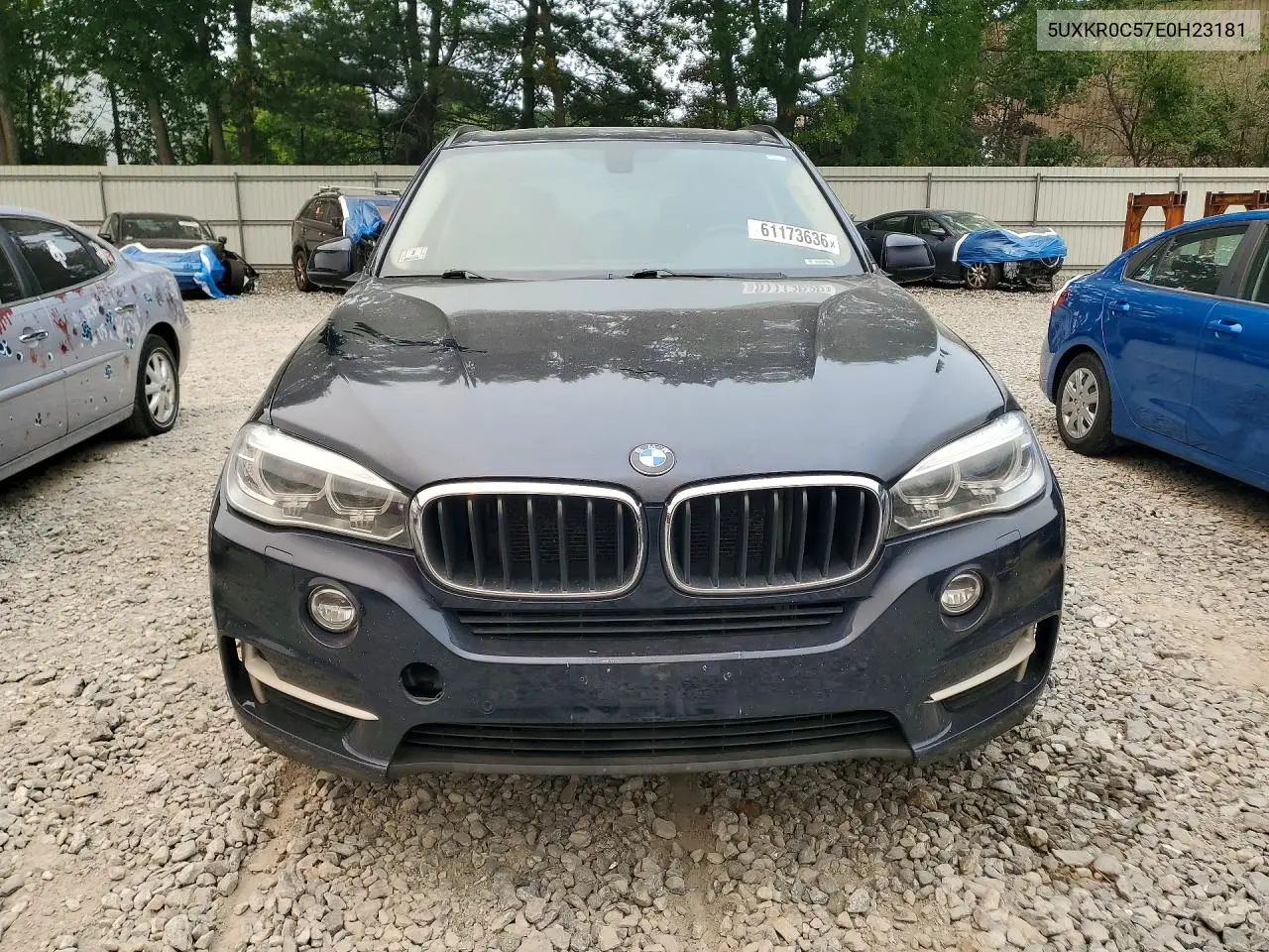 2014 BMW X5 xDrive35I VIN: 5UXKR0C57E0H23181 Lot: 61173636