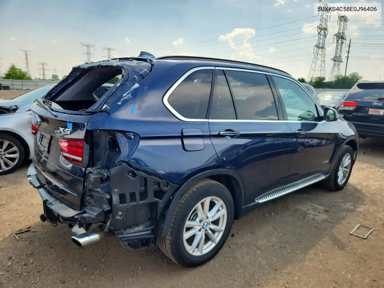 2014 BMW X5 xDrive35D VIN: 5UXKS4C58E0J96406 Lot: 61371866