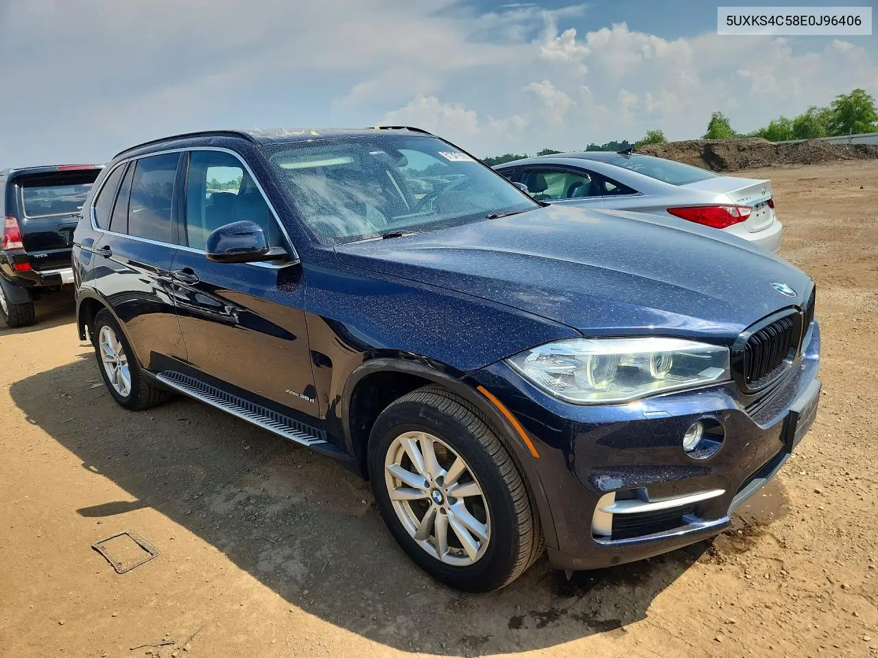 2014 BMW X5 xDrive35D VIN: 5UXKS4C58E0J96406 Lot: 61371866