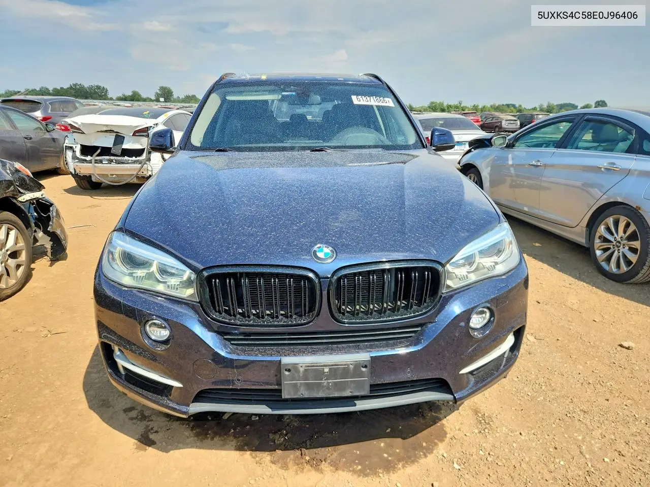 2014 BMW X5 xDrive35D VIN: 5UXKS4C58E0J96406 Lot: 61371866