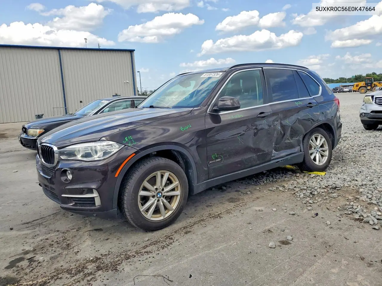 2014 BMW X5 xDrive35I VIN: 5UXKR0C56E0K47664 Lot: 61557326