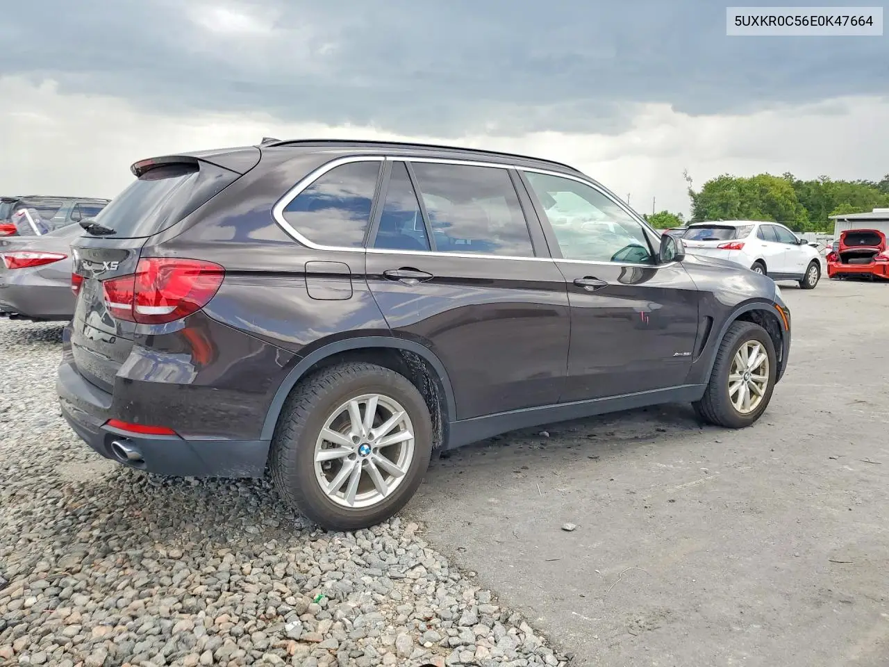 2014 BMW X5 xDrive35I VIN: 5UXKR0C56E0K47664 Lot: 61557326