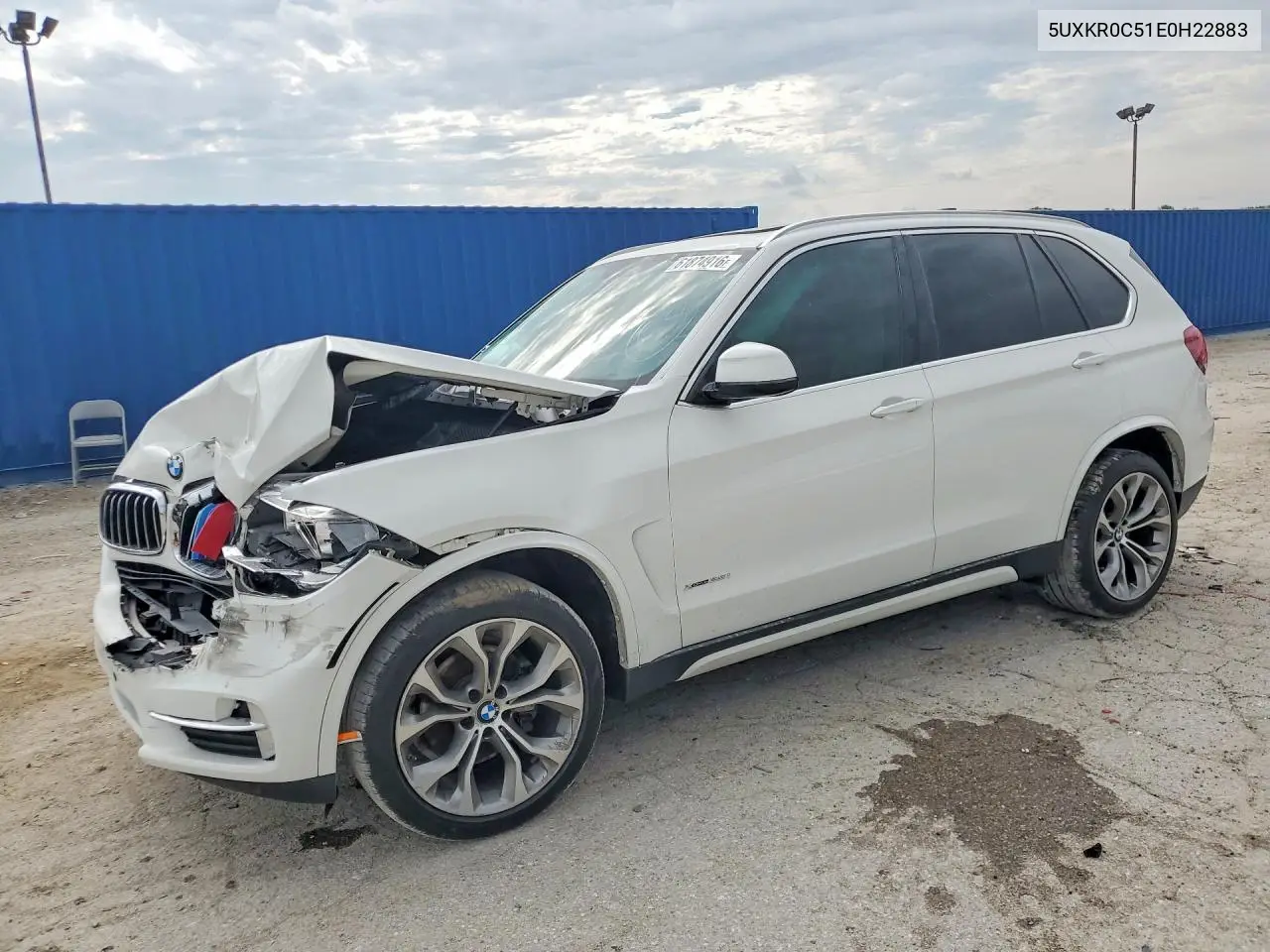 2014 BMW X5 xDrive35I VIN: 5UXKR0C51E0H22883 Lot: 61874916