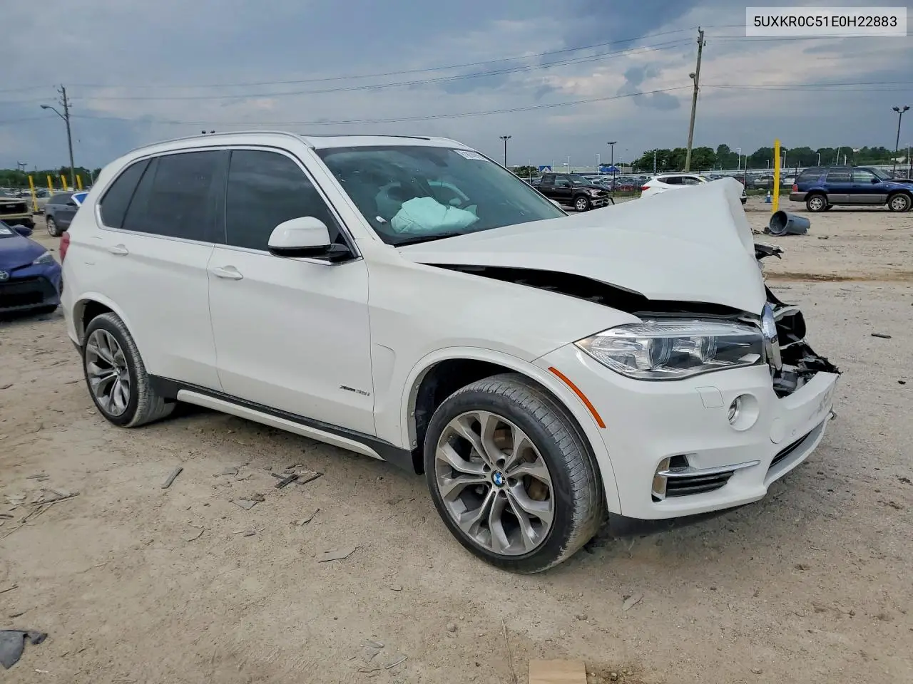 2014 BMW X5 xDrive35I VIN: 5UXKR0C51E0H22883 Lot: 61874916