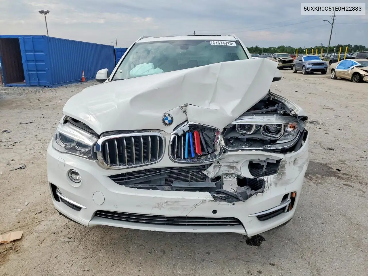 2014 BMW X5 xDrive35I VIN: 5UXKR0C51E0H22883 Lot: 61874916