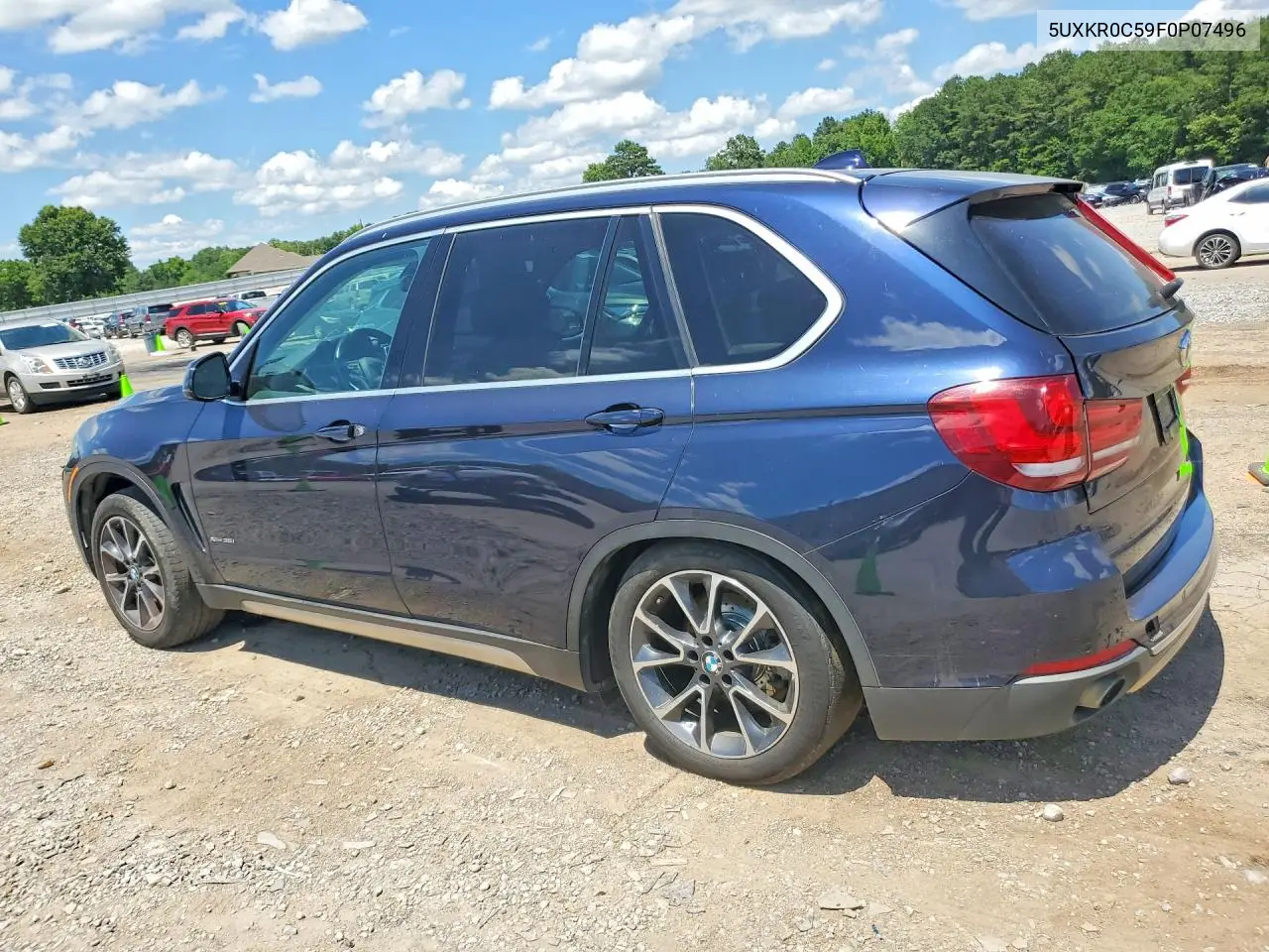 2015 BMW X5 xDrive35I VIN: 5UXKR0C59F0P07496 Lot: 56503026