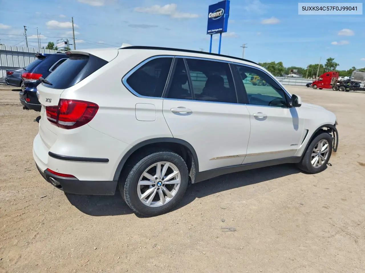 2015 BMW X5 xDrive35D VIN: 5UXKS4C57F0J99041 Lot: 56599866