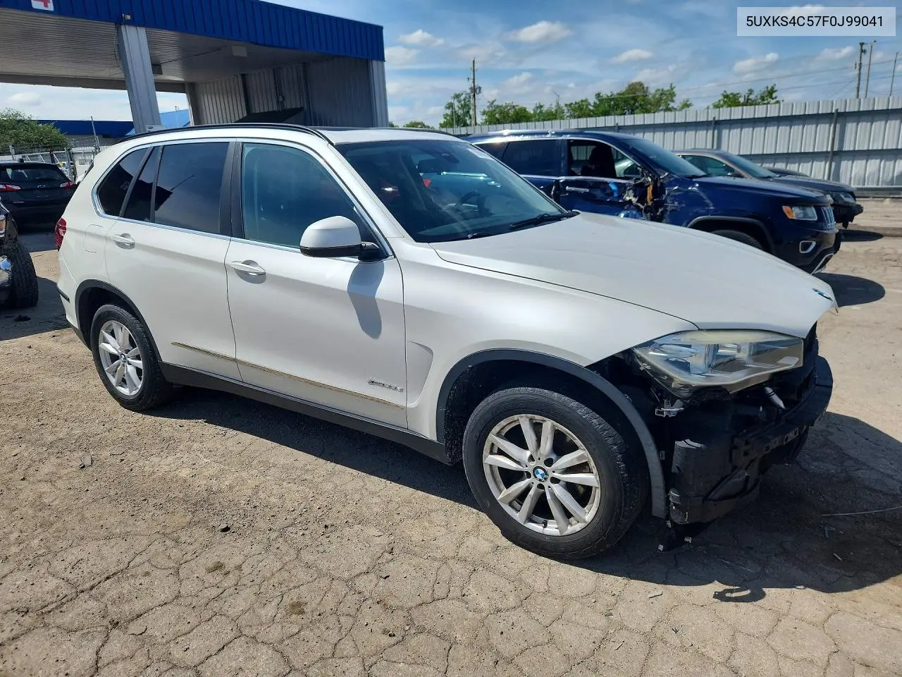 2015 BMW X5 xDrive35D VIN: 5UXKS4C57F0J99041 Lot: 56599866