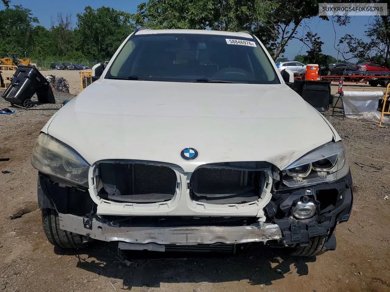 2015 BMW X5 xDrive35I VIN: 5UXKR0C54F0K66795 Lot: 58846976