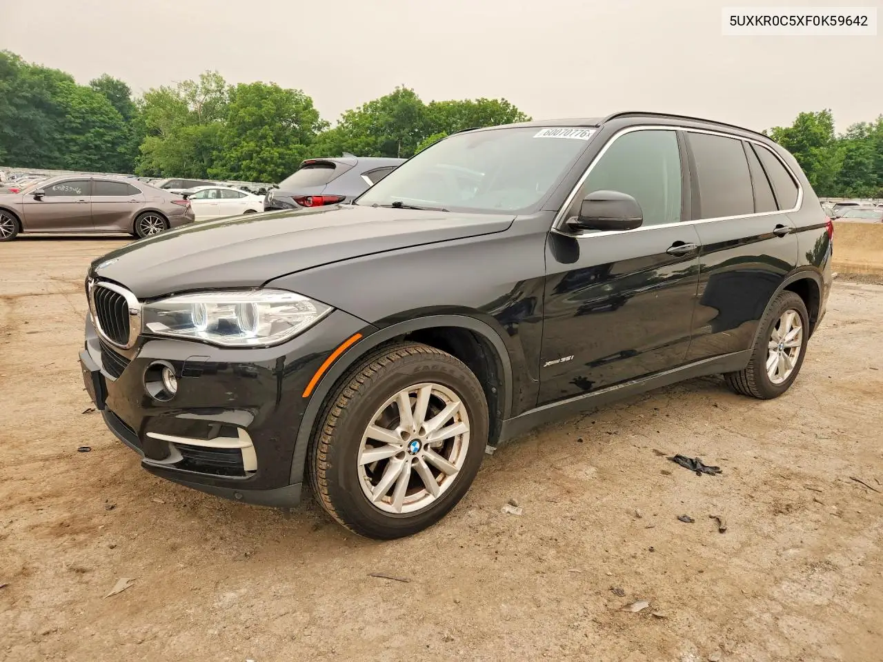 2015 BMW X5 xDrive35I VIN: 5UXKR0C5XF0K59642 Lot: 60070776