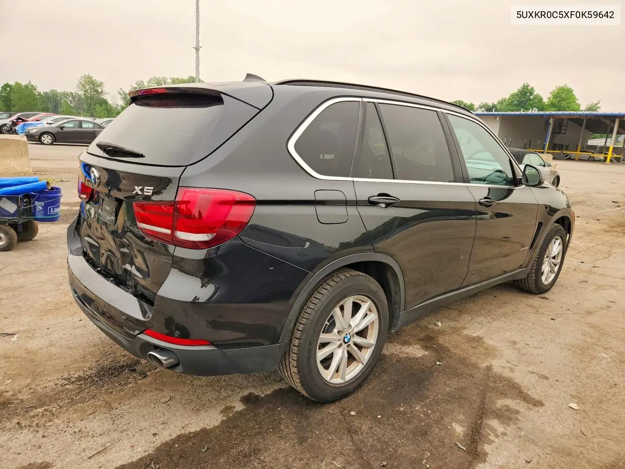 2015 BMW X5 xDrive35I VIN: 5UXKR0C5XF0K59642 Lot: 60070776