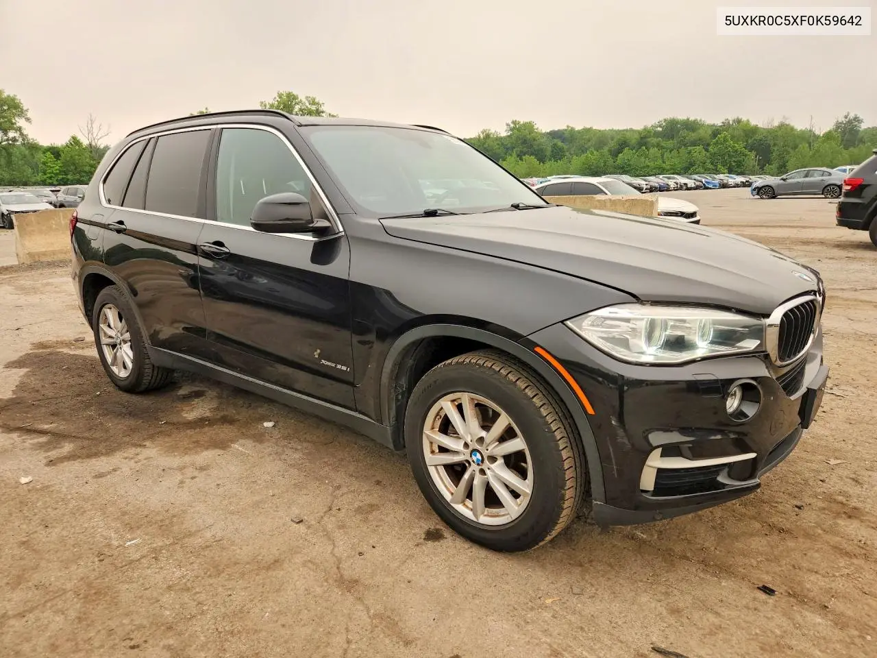 2015 BMW X5 xDrive35I VIN: 5UXKR0C5XF0K59642 Lot: 60070776
