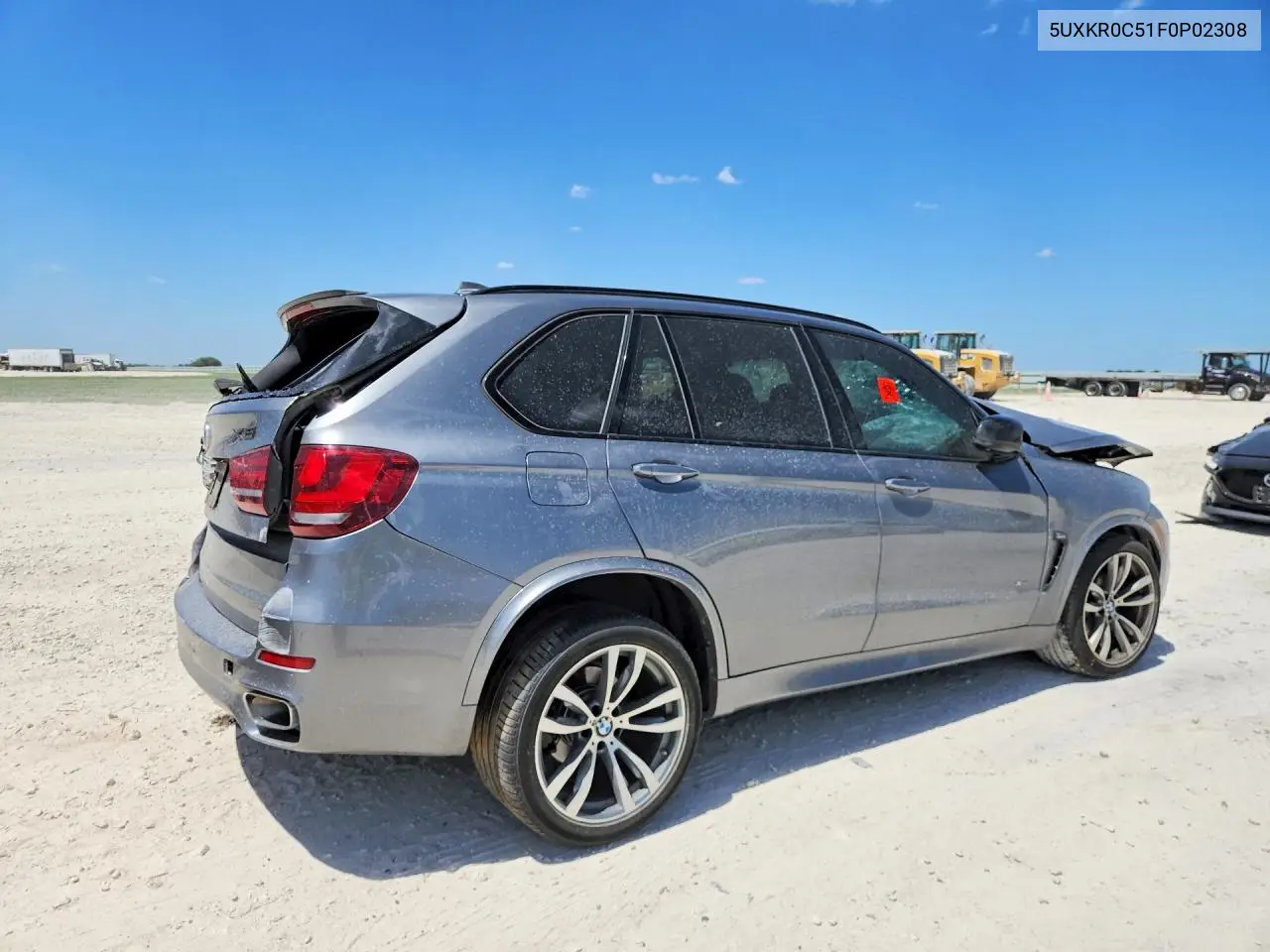2015 BMW X5 xDrive35I VIN: 5UXKR0C51F0P02308 Lot: 60607756