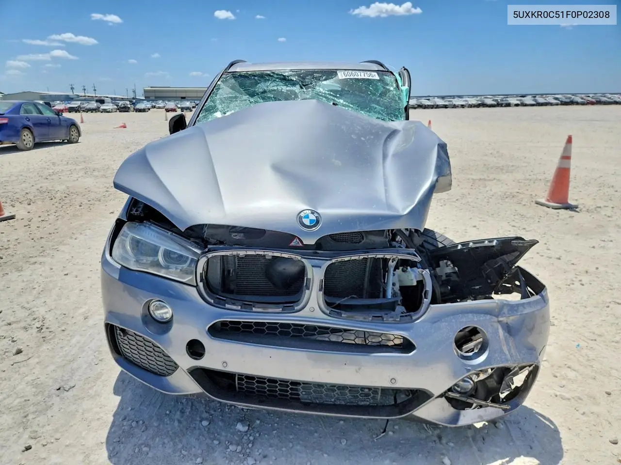 2015 BMW X5 xDrive35I VIN: 5UXKR0C51F0P02308 Lot: 60607756