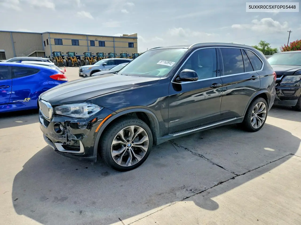 2015 BMW X5 xDrive35I VIN: 5UXKR0C5XF0P05448 Lot: 61163946