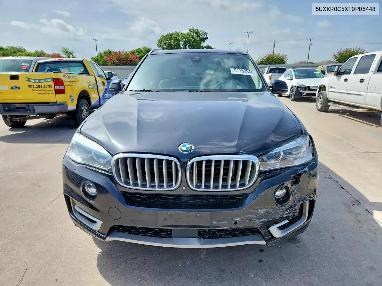 2015 BMW X5 xDrive35I VIN: 5UXKR0C5XF0P05448 Lot: 61163946