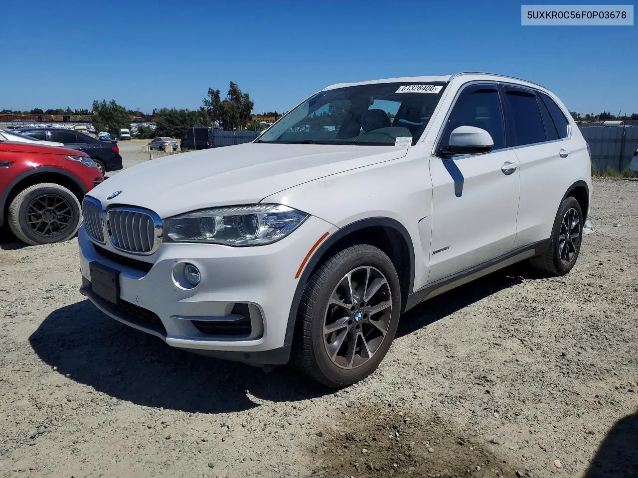 2015 BMW X5 xDrive35I VIN: 5UXKR0C56F0P03678 Lot: 61328406