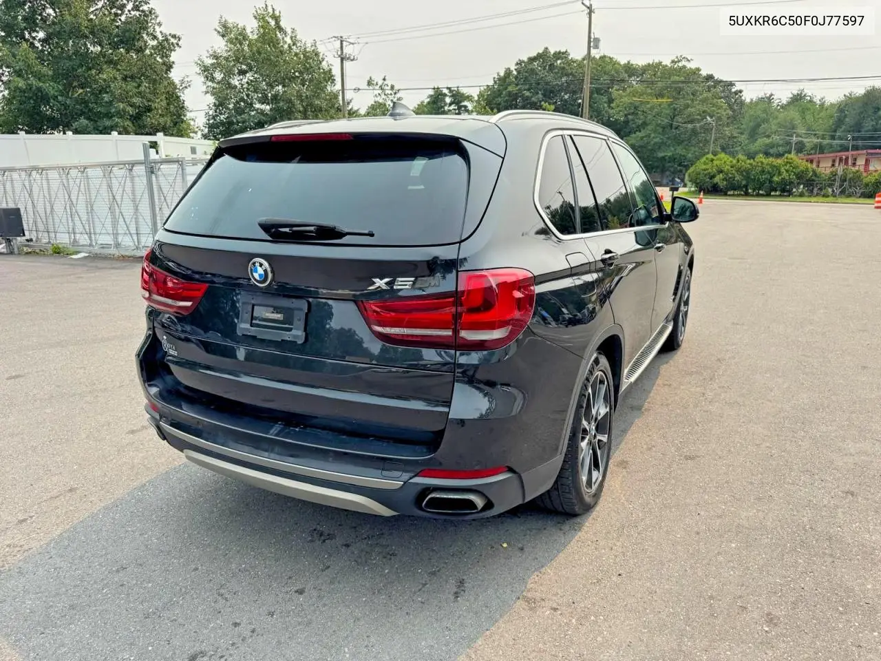 2015 BMW X5 xDrive50I VIN: 5UXKR6C50F0J77597 Lot: 61530526