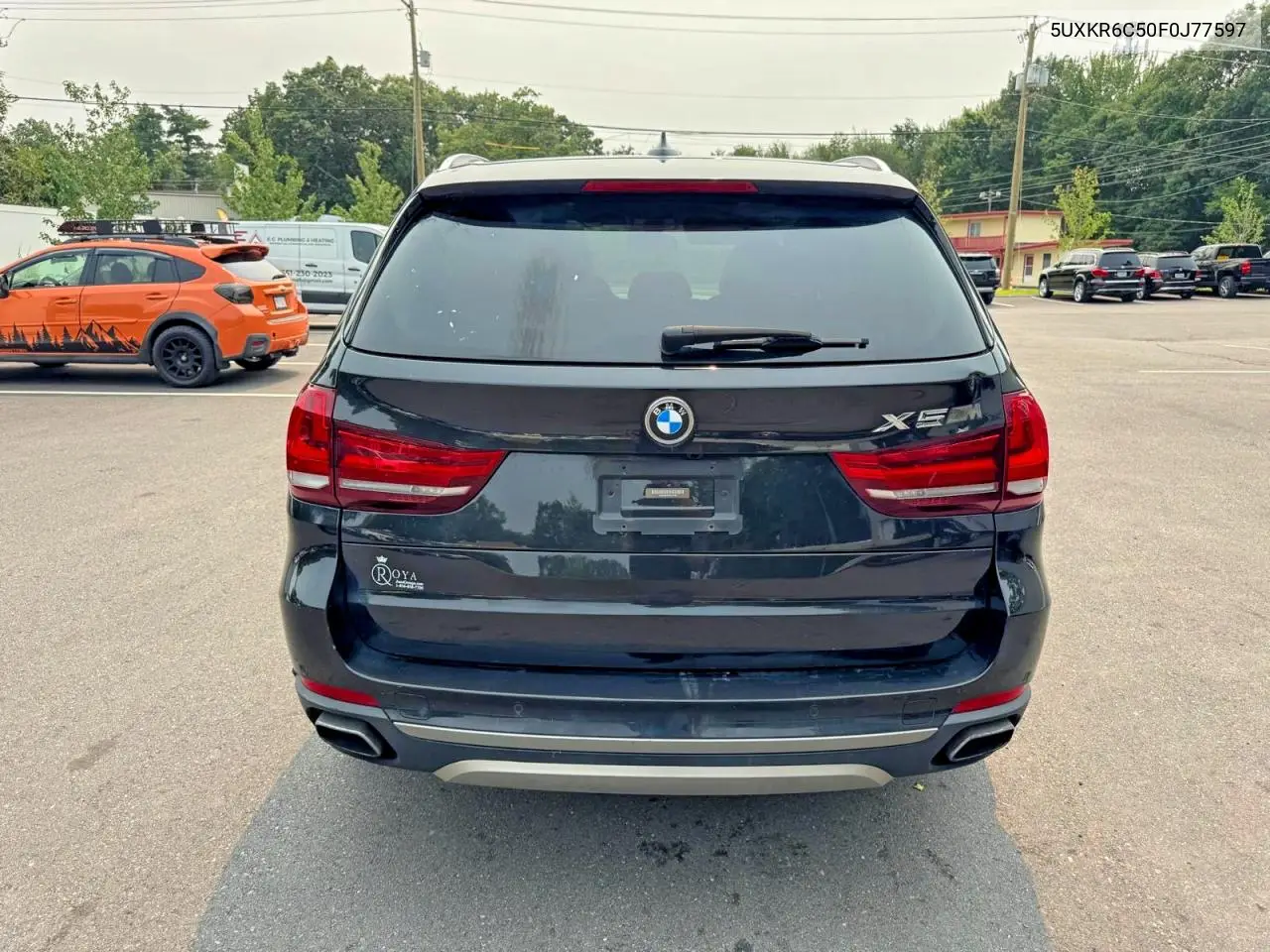 2015 BMW X5 xDrive50I VIN: 5UXKR6C50F0J77597 Lot: 61530526