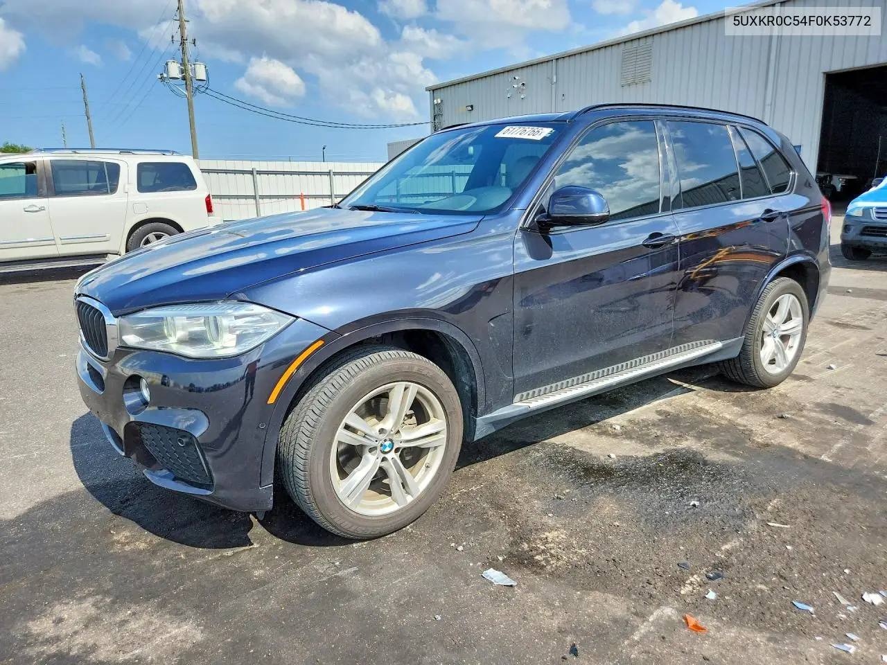 2015 BMW X5 xDrive35I VIN: 5UXKR0C54F0K53772 Lot: 61776766