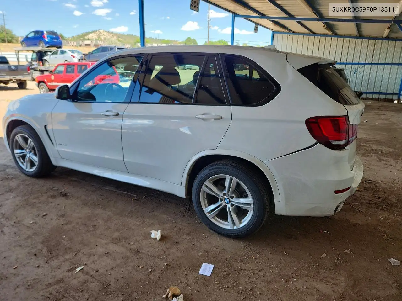 2015 BMW X5 xDrive35I VIN: 5UXKR0C59F0P13511 Lot: 61898626