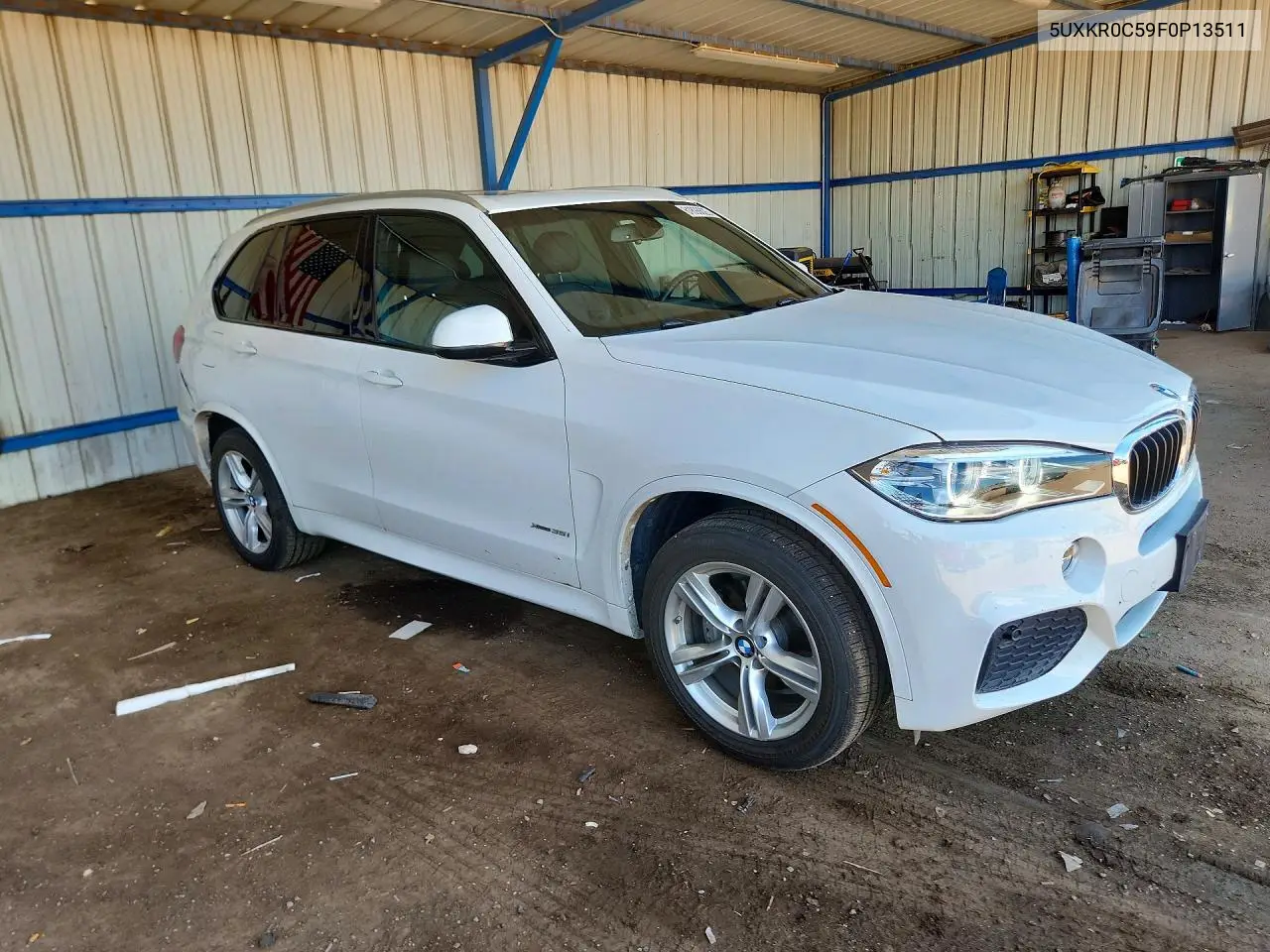 2015 BMW X5 xDrive35I VIN: 5UXKR0C59F0P13511 Lot: 61898626