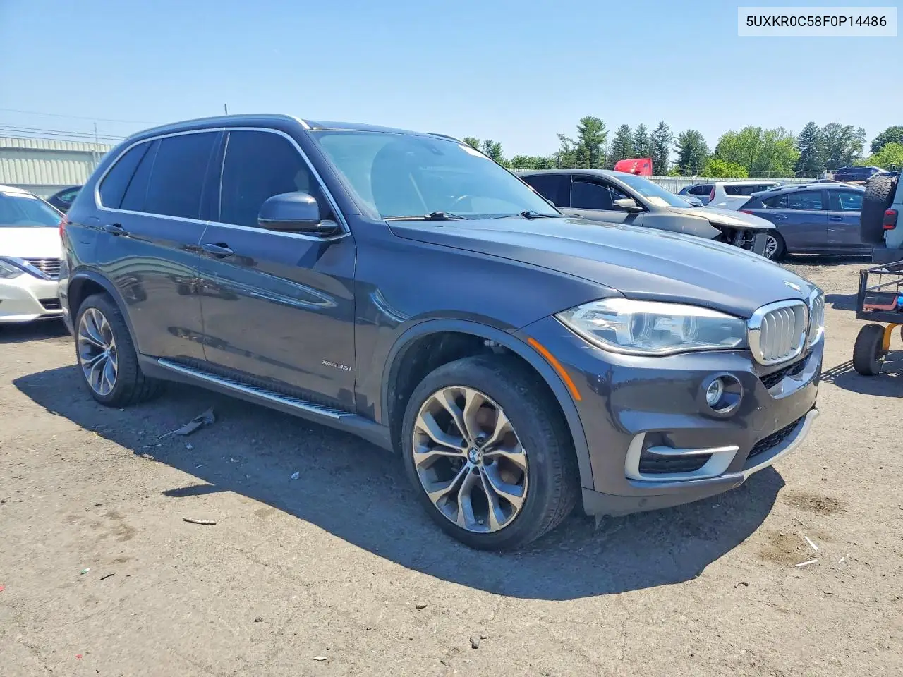 2015 BMW X5 xDrive35I VIN: 5UXKR0C58F0P14486 Lot: 61933876