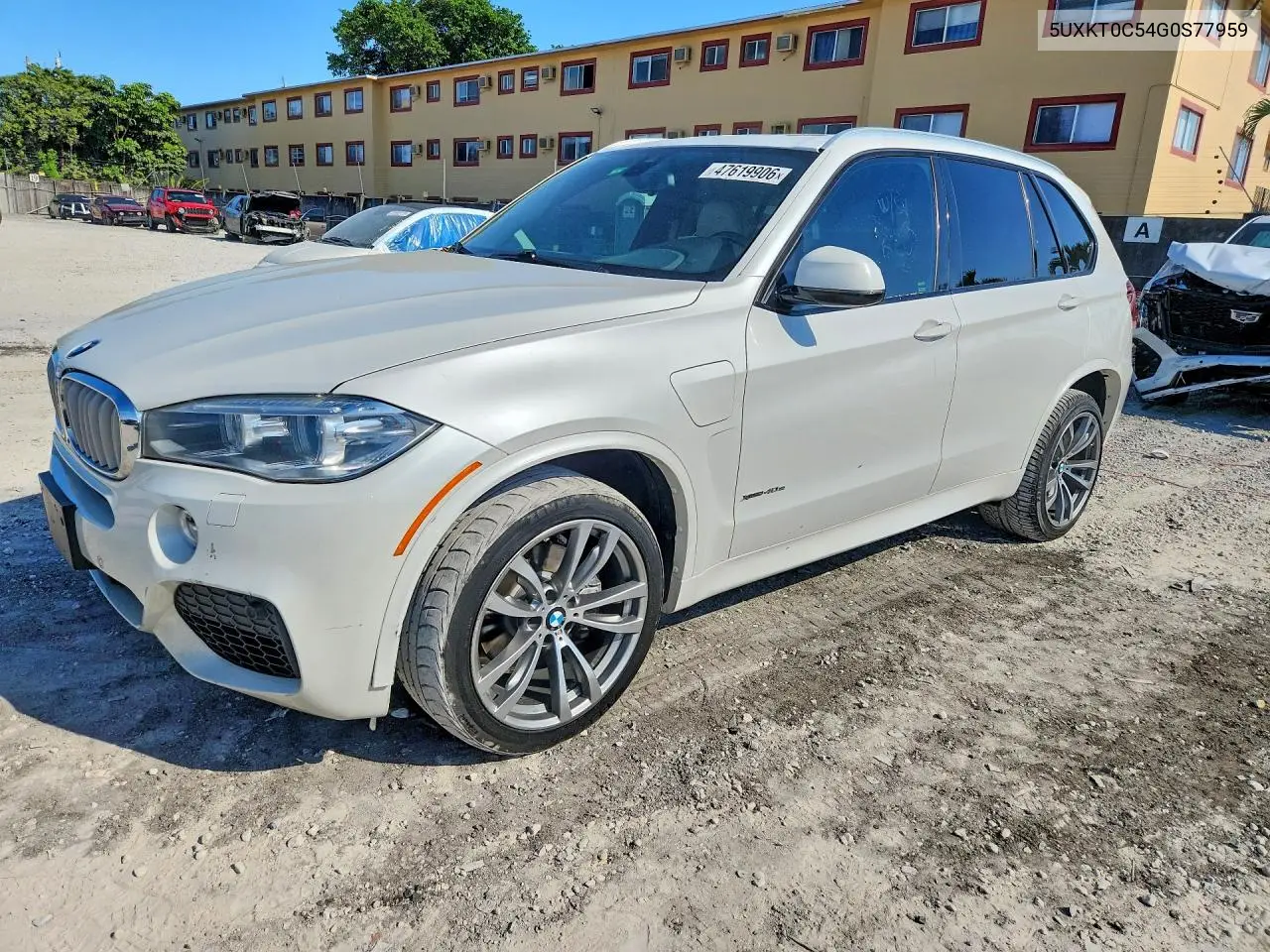 2016 BMW X5 Xdr40E VIN: 5UXKT0C54G0S77959 Lot: 47619906