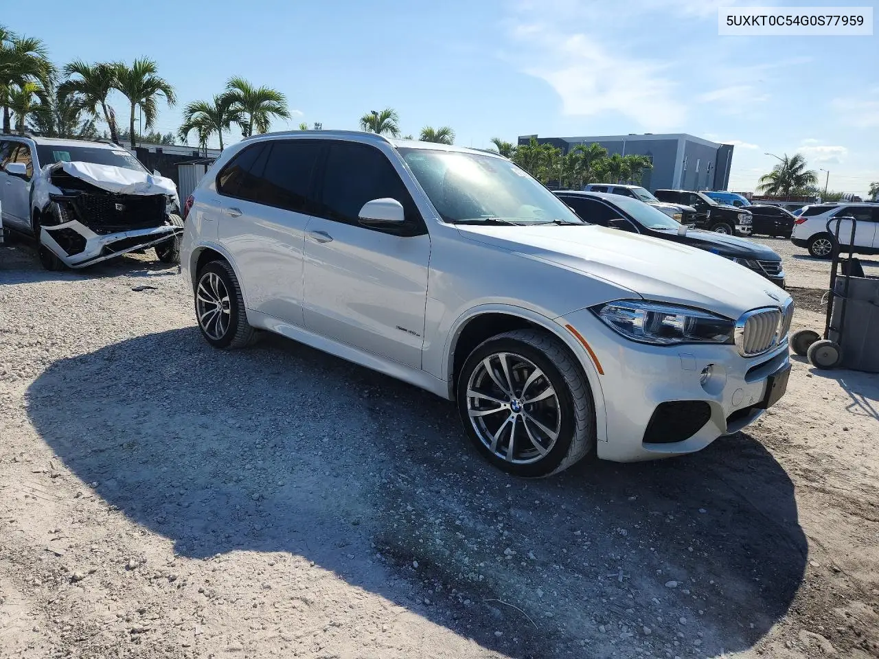 2016 BMW X5 Xdr40E VIN: 5UXKT0C54G0S77959 Lot: 47619906