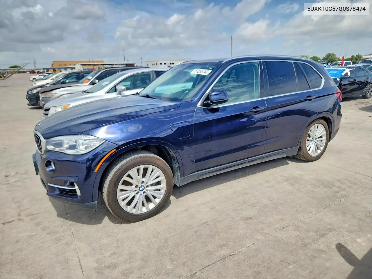 2016 BMW X5 Xdr40E VIN: 5UXKT0C57G0S78474 Lot: 57235746