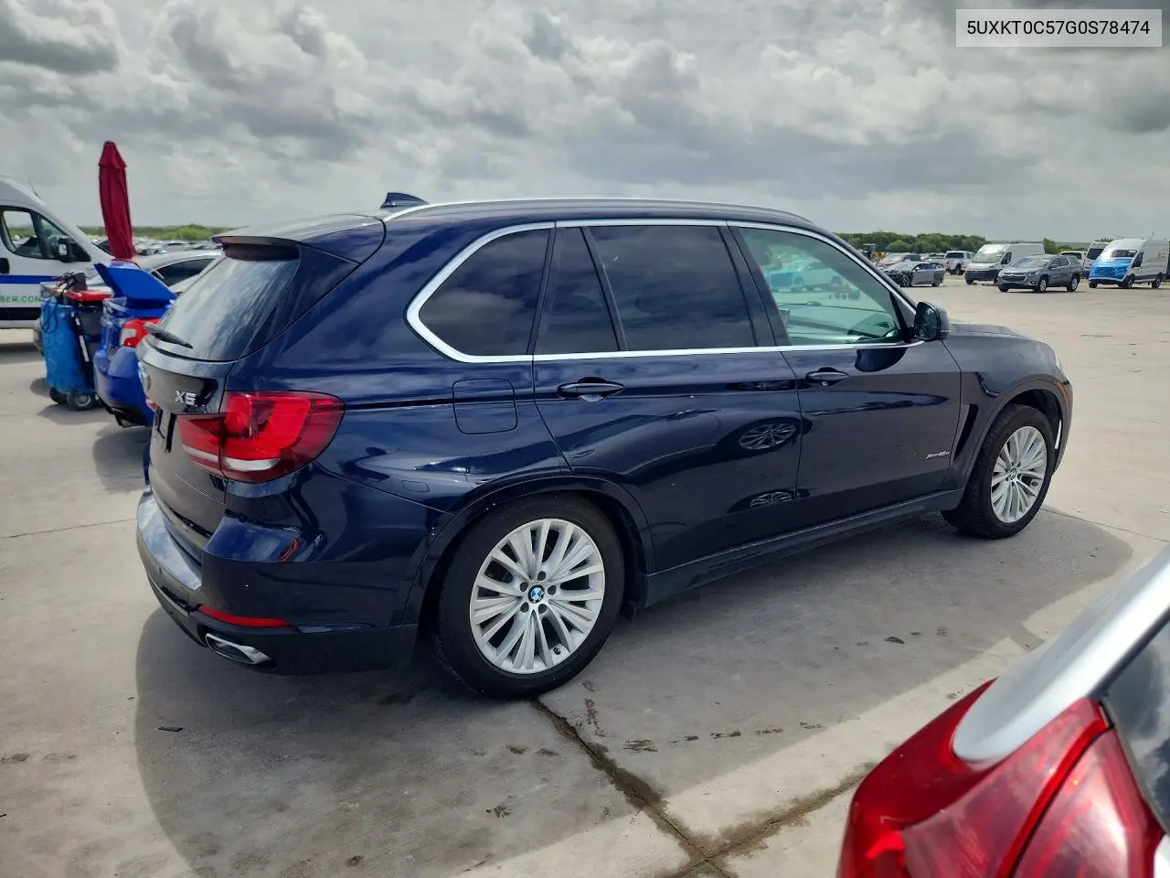 2016 BMW X5 Xdr40E VIN: 5UXKT0C57G0S78474 Lot: 57235746