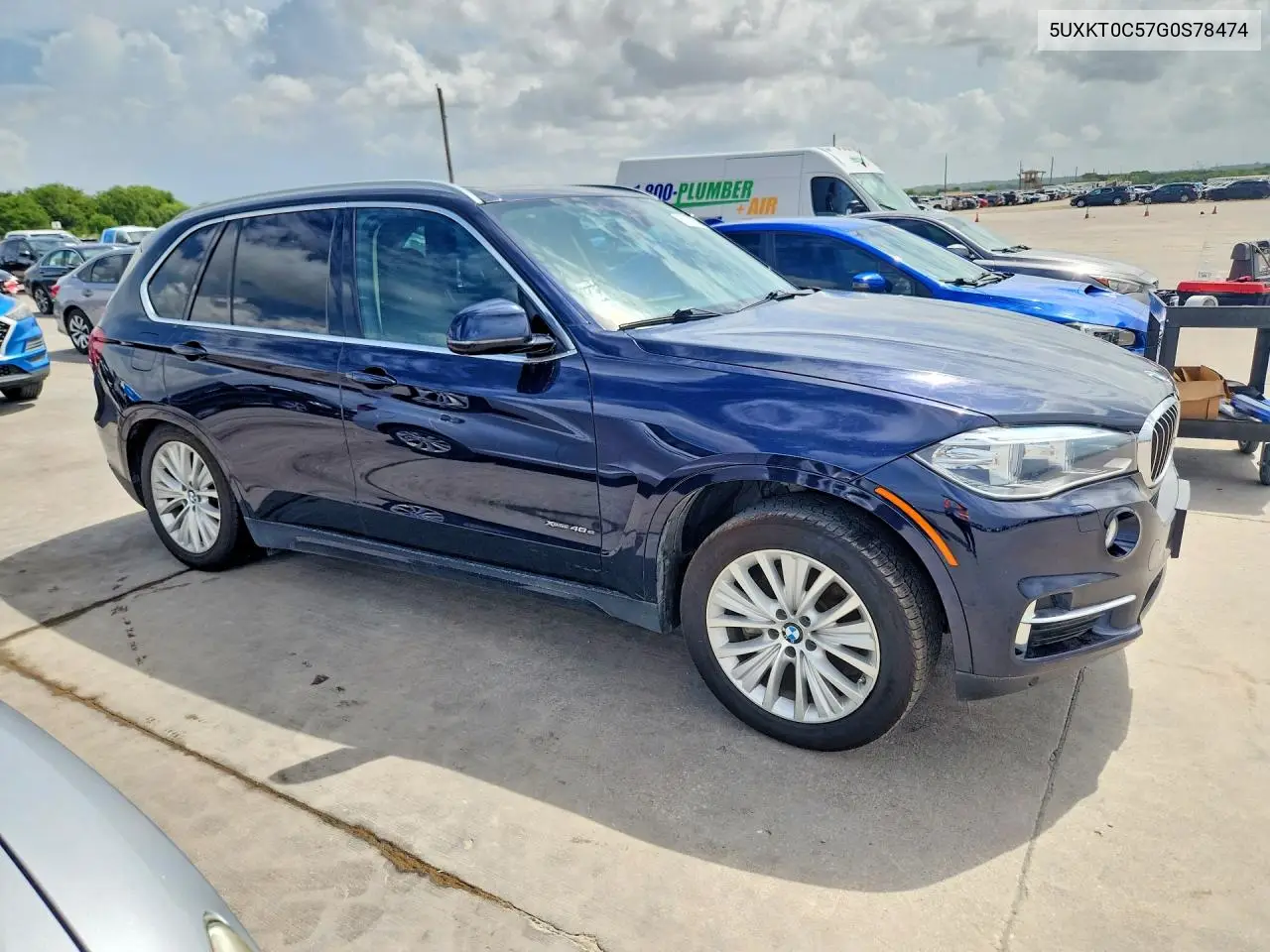 2016 BMW X5 Xdr40E VIN: 5UXKT0C57G0S78474 Lot: 57235746