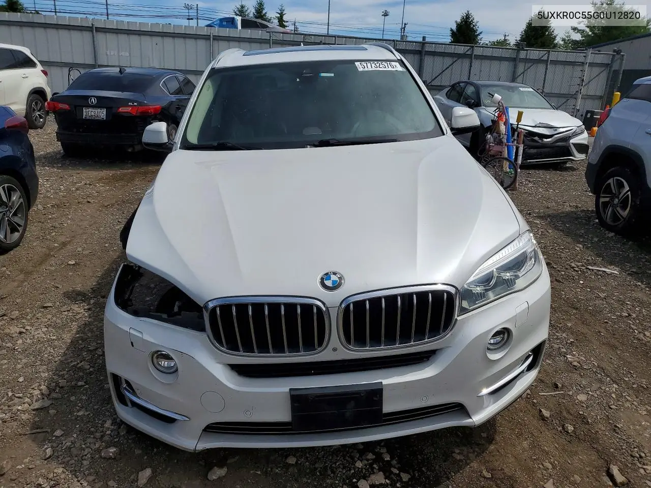 2016 BMW X5 xDrive35I VIN: 5UXKR0C55G0U12820 Lot: 57732576
