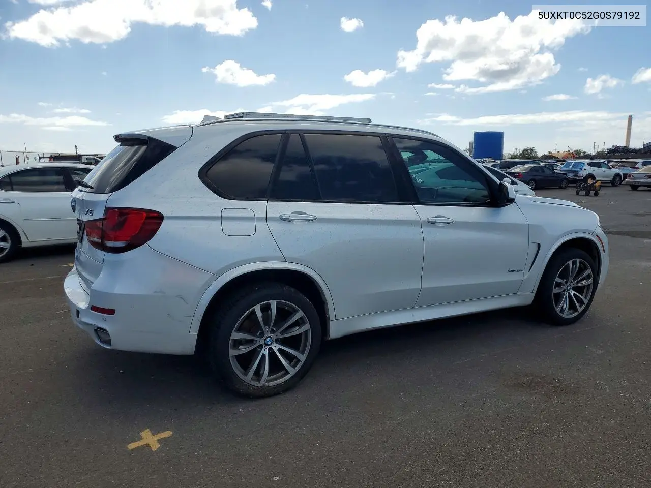 2016 BMW X5 Xdr40E VIN: 5UXKT0C52G0S79192 Lot: 60089556