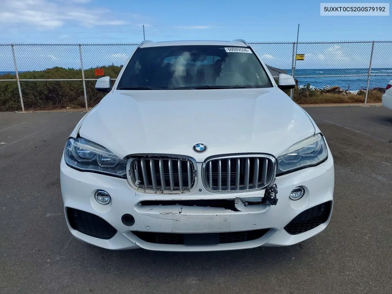 2016 BMW X5 Xdr40E VIN: 5UXKT0C52G0S79192 Lot: 60089556