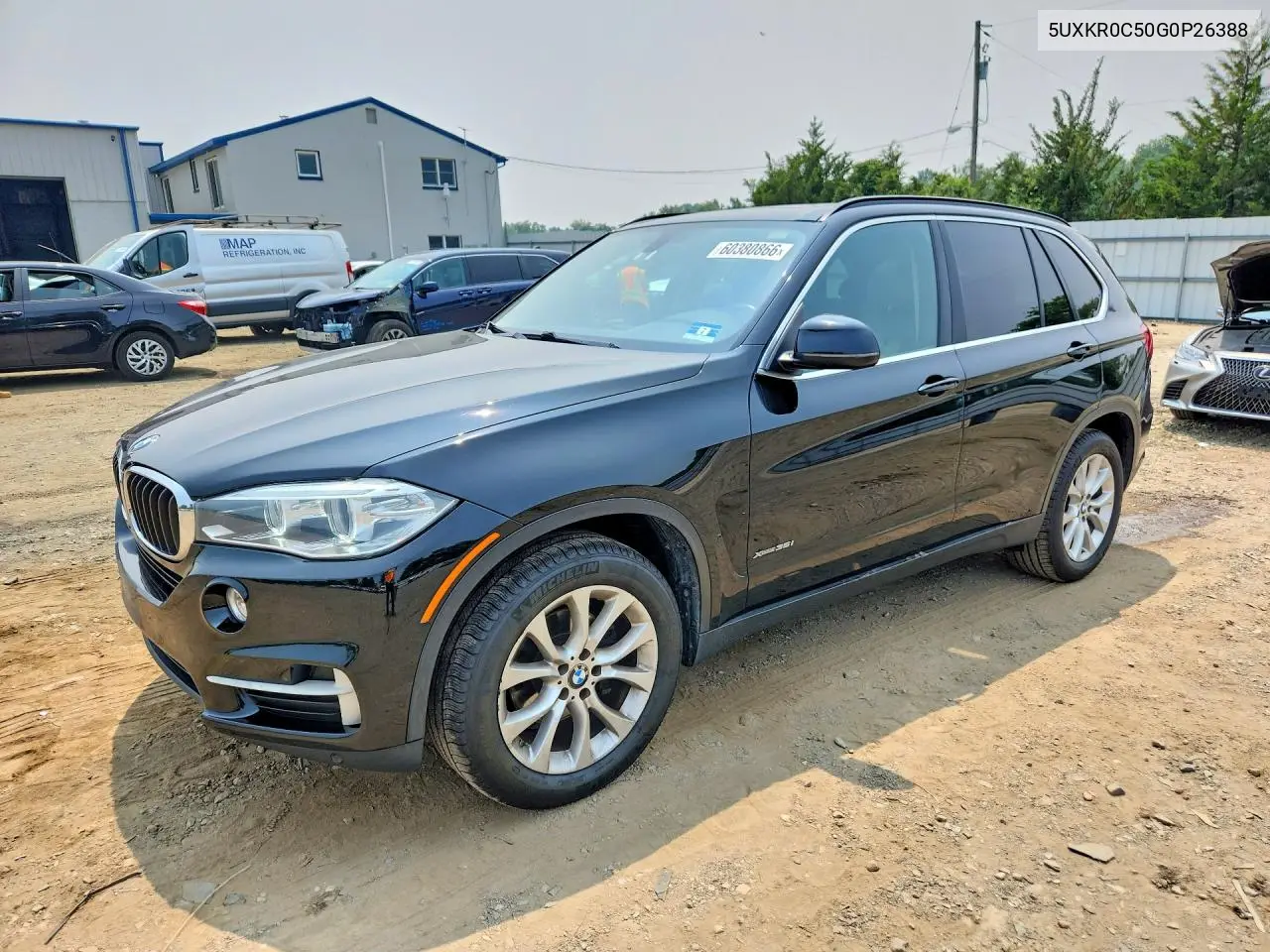 2016 BMW X5 xDrive35I VIN: 5UXKR0C50G0P26388 Lot: 60380866