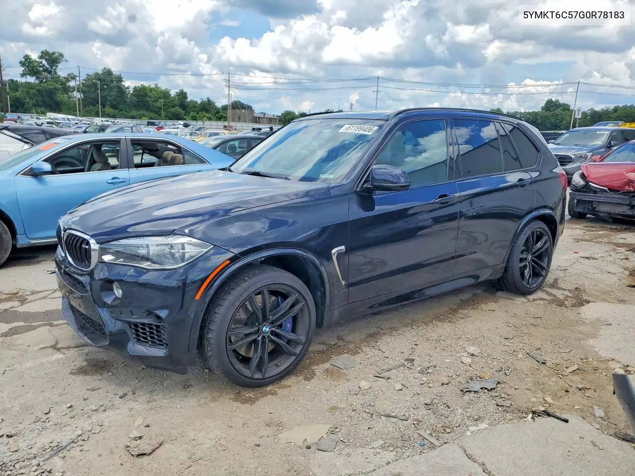 2016 BMW X5 M VIN: 5YMKT6C57G0R78183 Lot: 61199406