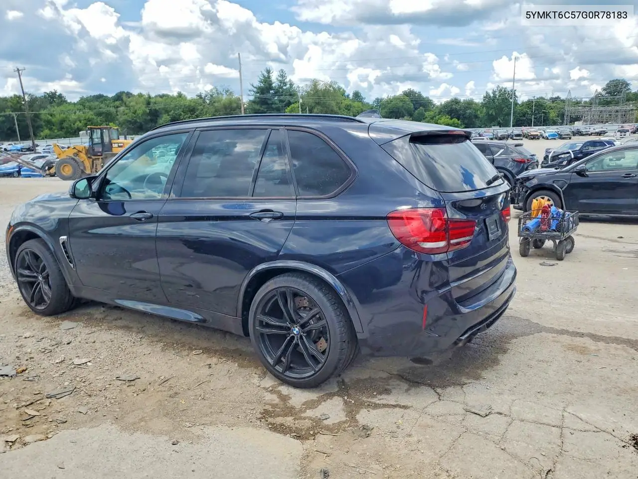 2016 BMW X5 M VIN: 5YMKT6C57G0R78183 Lot: 61199406
